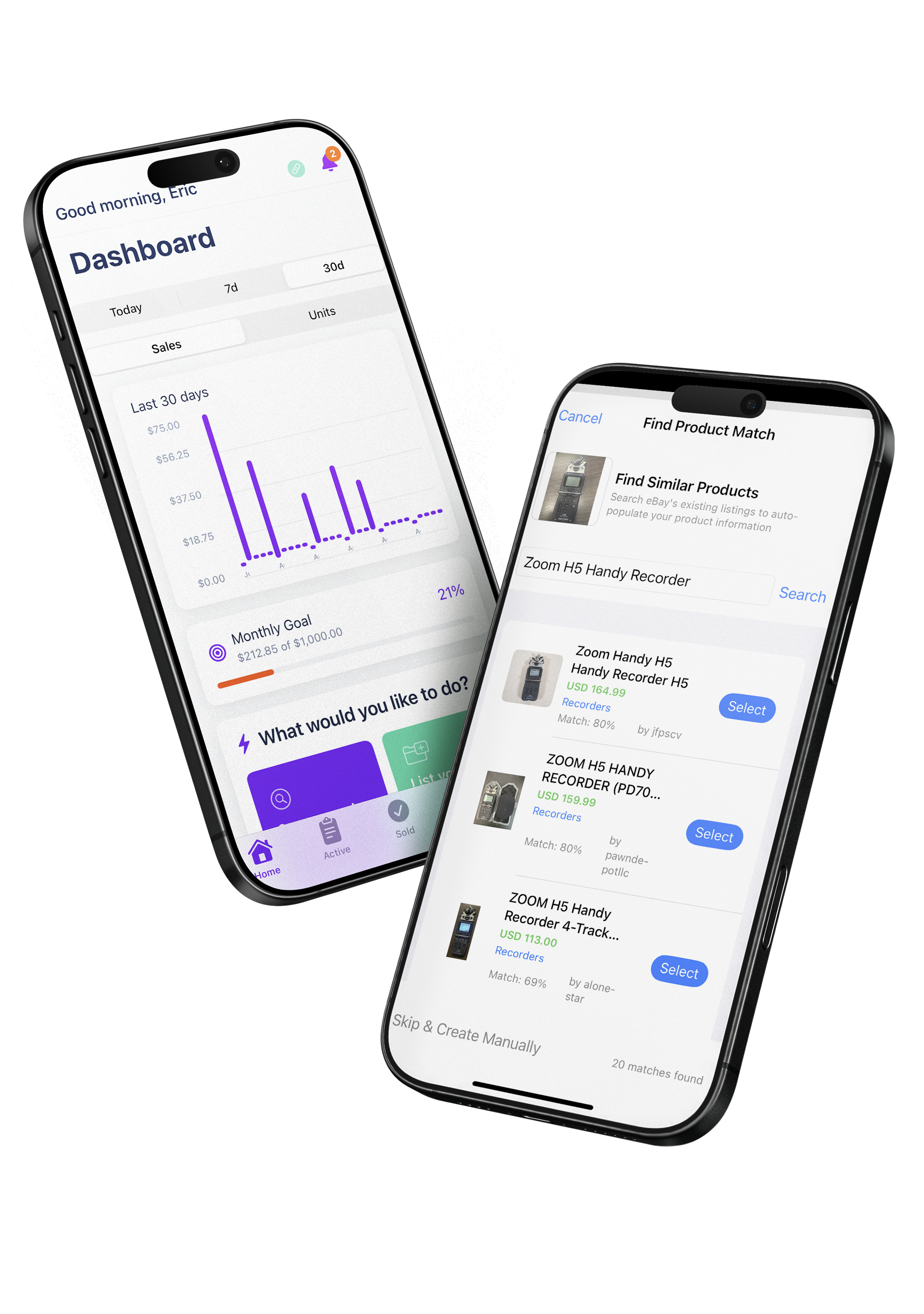 SellerHound App Screenshot